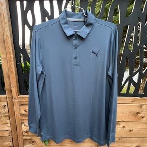 Men’s Puma Longsleeve Polo